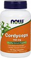 Купить now foods (нау фудс) кордицепс 750 мг, капсулы массой 900мг, 90 шт бад в Кстово