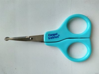 Купить canpol (канпол) ножницы для детей с рождения голубые 1 шт в Кстово
