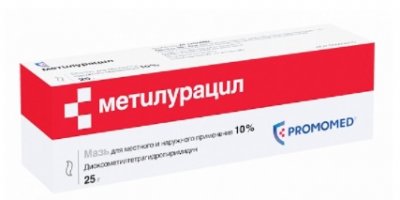 Купить метилурацил, мазь 10% 25г (биохимик оао, россия) в Кстово