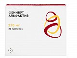 Купить фенибут альфактив, таблетки 250 мг, 20 шт в Кстово