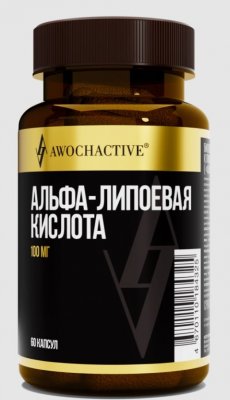 Купить awochactive (авочактив) альфа-липоевая кислота, капсулы 450мг 60 шт. бад в Кстово