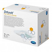 Купить silicone border plus zetuvit (цетувит) повязка суперабсорбент с контактным слоем из силикона самоклеящаяся 10см х10см, 10 шт в Кстово