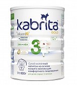 Купить kabrita gold 3 (кабрита) смесь на козьем молоке для детей старше 12 месяцев, 800г в Кстово