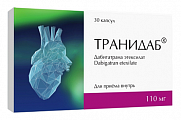 Купить транидаб, капсулы 110мг 30шт в Кстово