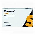Купить монтелар, таблетки жевательные 5мг, 28 шт в Кстово