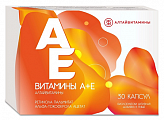 Купить витамин а+е алтайвитамины, капсулы 30шт бад в Кстово