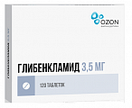 Купить глибенкламид, таблетки 3,5мг, 120 шт в Кстово
