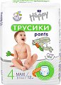 Bella Baby Happy (Белла) подгузники-трусы 4 Макси 8-14кг 12 шт