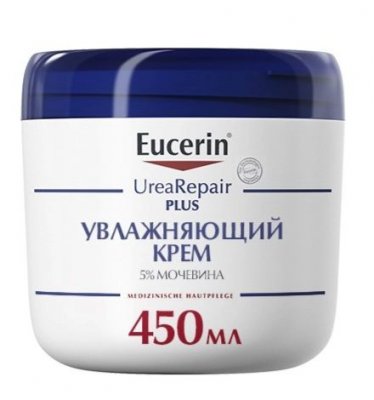 Купить eucerin urearepair (эуцерин) крем увлажняющий плюс 450 мл в Кстово