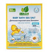 Купить dr.tuttelle (доктор туттелле) соль для ванны морская детская с экстрактом ромашки, 500г в Кстово