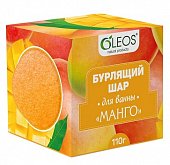 Купить oleos (олеос) шар для ванн бурлящий манго, 110г в Кстово