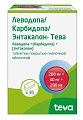 Купить леводопа/карбидопа/энтакапон-тева, таблетки покрытые пленочной оболочкой 200 мг+50 мг+200 мг, 30 шт в Кстово