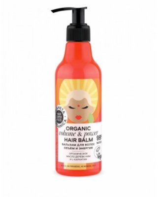 Купить планета органика (planeta organica) hair super food бальзам для волос объем и энергия, 250мл в Кстово