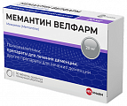 Купить мемантин велфарм, таблетки, покрытые пленочной оболочкой 20мг, 30 шт в Кстово