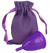 Купить онликап (onlycup) менструальная чаша серия лен размер l, фиолетовая в Кстово