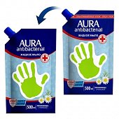 Купить aura (аура) мыло жидкое антибактериальное с ромашкой, 500мл в Кстово