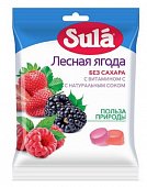 Купить зула (sula) леденцы для диабетиков лесная ягода, 60г в Кстово