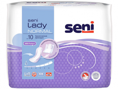 Купить seni lady (сени леди) прокладки урологические нормал 10шт в Кстово