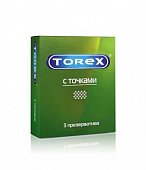 Купить torex (торекс) презервативы с точками 3шт в Кстово