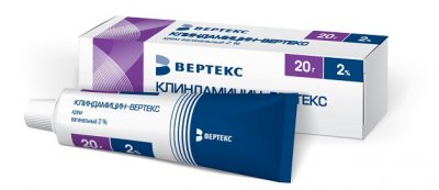 Купить клиндамицин-вертекс, крем вагинальный 2%, 20г в комплекте с аппликаторами в Кстово