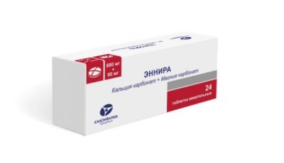 Купить эннира, таблетки жевательные 680 мг+80 мг, 24 шт в Кстово