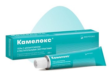 Камелокс, гель с аллантоином и растительными экстрактами, 20г