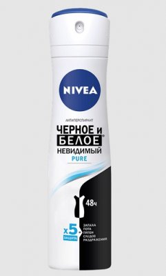 Купить nivea (нивея) дезодорант спрей невидимая защита пюр, 150мл в Кстово