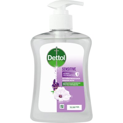 Купить dettol (деттол) мыло жидкое для чувствительной кожи с глицерином, 250мл в Кстово