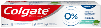 Купить колгейт (colgate) зубная паста мягкое очищение 0% 130г в Кстово