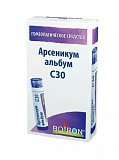 Арсеникум альбум С30, гомеопатический монокомпонентный препарат минерально-химического происхождения, гранулы гомеопатические 4 гр 