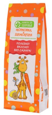 Купить лакомства для здоровья мармелад для детей морковь и лимон, 105г в Кстово