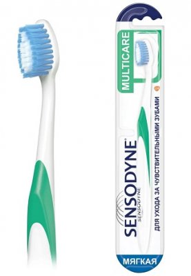 Купить сенсодин (sensodyne) зубная щетка комплексное очищение мягкая, 1 шт в Кстово