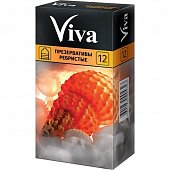 Купить viva (вива) презервативы ребристые 12шт в Кстово