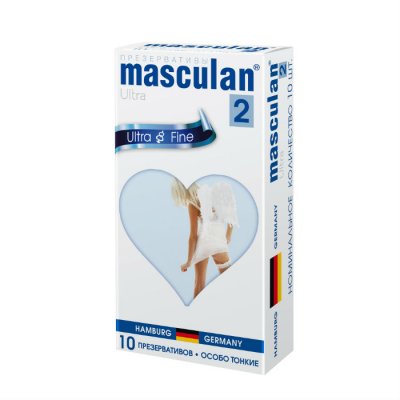 Купить masculan-2 (маскулан) презервативы ультра особо тонкие прозрачные с обильной смазкой 10шт в Кстово