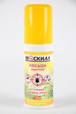 Купить москилл лосьон защитный от комаров, клещей, мошек 100 мл в Кстово