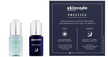 Скинкод Престиж (Skincode Prestige) ампулы для лица Возрождение кожи 15мл 2шт