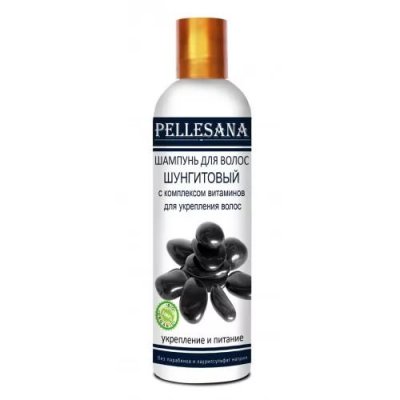 Купить pellesana (пеллесана) шампунь для волос шунгитовый с комплексом витаминов для укрепления волос 250 мл в Кстово