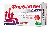 Купить флебавен, таблетки, покрытые пленочной оболочкой 1000мг, 32 шт в Кстово