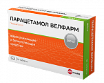 Купить парацетамол велфарм, таблетки 500мг, 30 шт в Кстово