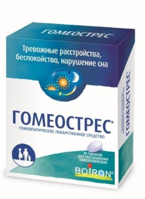 Купить гомеострес, таблетки для рассасывания гомеопатические, 90 шт в Кстово
