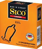 Купить sico (сико) презервативы xxl увеличенного размера 3шт в Кстово