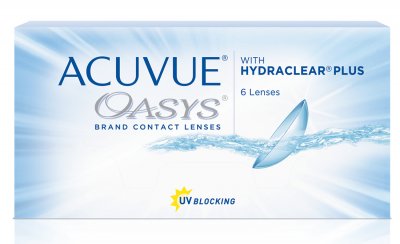 Купить контактные линзы acuvue oasys with hydraclear plus, 6 pk -7,50 (8,4) в Кстово