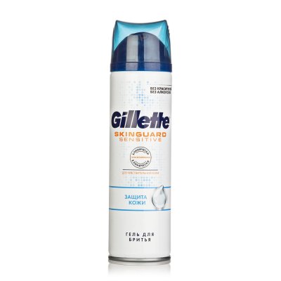 Купить gillette skinguard sensitive (жиллет) гель для бритья для чувствительной кожи, 200 мл в Кстово
