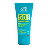 Купить librederm bronzeada (либридерм) крем солнцезащитный для лица и зоны декольте, 50мл spf50 в Кстово