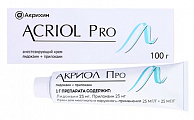 Купить акриол про, крем для местного и наружного применения 2,5%+2,5%, туба 100г в Кстово