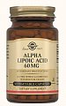 Купить solgar (солгар) альфа-липоевая кислота 60мг, капсулы 500мг 30 шт бад в Кстово
