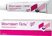 Купить монтавит гель, вагинальный увлажняющий гель, 20г в Кстово