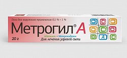 Купить метрогил а, гель для наружного применения 0,1%+1%, 20г в Кстово