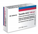 Купить тромбо асс, таблетки покрытые кишечнорастворимой пленочной оболочкой 100мг, 100 шт в Кстово
