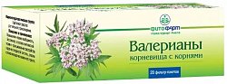Купить валерианы корневища и корни, фильтр-пакеты 1,5г, 20 шт в Кстово
